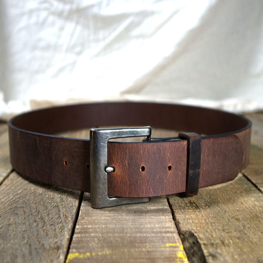 1 1 4 Genuine Leather Belt 4 Colors The Amish Potato Co